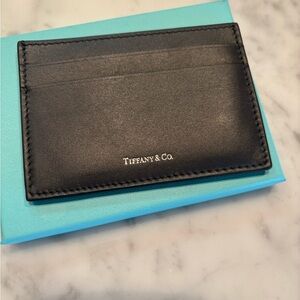 Tiffany & Co. Black Card Holder